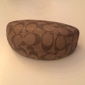 Coach glasses case